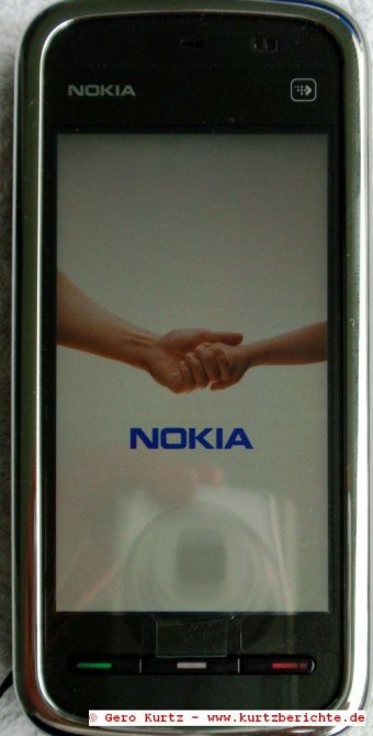 Handy Nokia 5320 - Startbildschirm